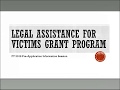 Legal Assistance for Victims Grant Program Solicitation