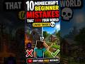 Minecraft Tips and Tricks