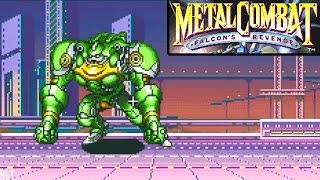 Metal Combat: Falcon's Revenge ... (SNES) 60fps Gameplay screenshot 5