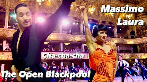 Massimo Arcolin - Laura Zmajkovicova | The Open Blackpool 2022 | Cha-cha-cha | Professional Latin