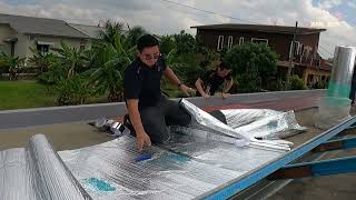 Cara Kurangkan Panas Dari Bumbung Rumah | Rumah Sejuk Dengan Penebat Haba