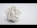 Origami Snowball - April fool's day #1