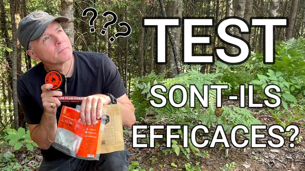 8 ALLUME FEU COMMERCIAL 🔥 #survie #astuce #bushcraft