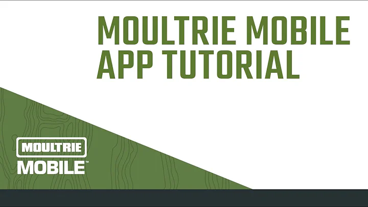 Moultrie Mobile App Tutorial