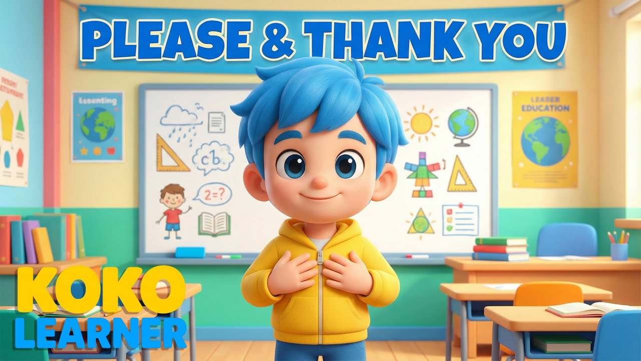 Good Manners for Kids 👦 Please, Sorry & Thank You | Koko Learner Preschool