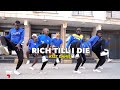 Kizz daniel  rtid rich till i die official dance  dance republic africa