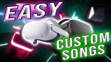 EASIEST way to download CUSTOM SONGS on ANY Beat Saber for Oculus Quest 2! BMBF 1.15.0 Tutorial
