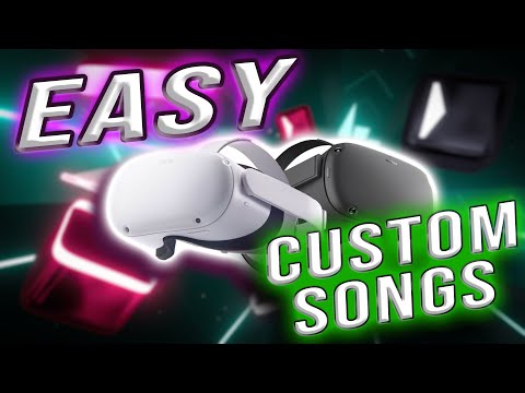 EASIEST way to download CUSTOM SONGS on ANY Beat Saber for Oculus Quest 2! BMBF 1.15.0 Tutorial