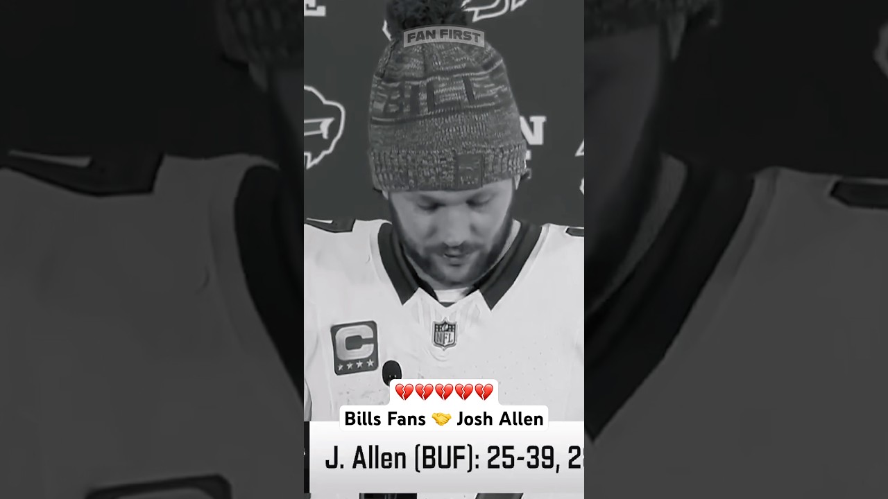 💔 We still love you Josh. Sending love from Bills Mafia. #bills #buffalobills #nfl #joshallen