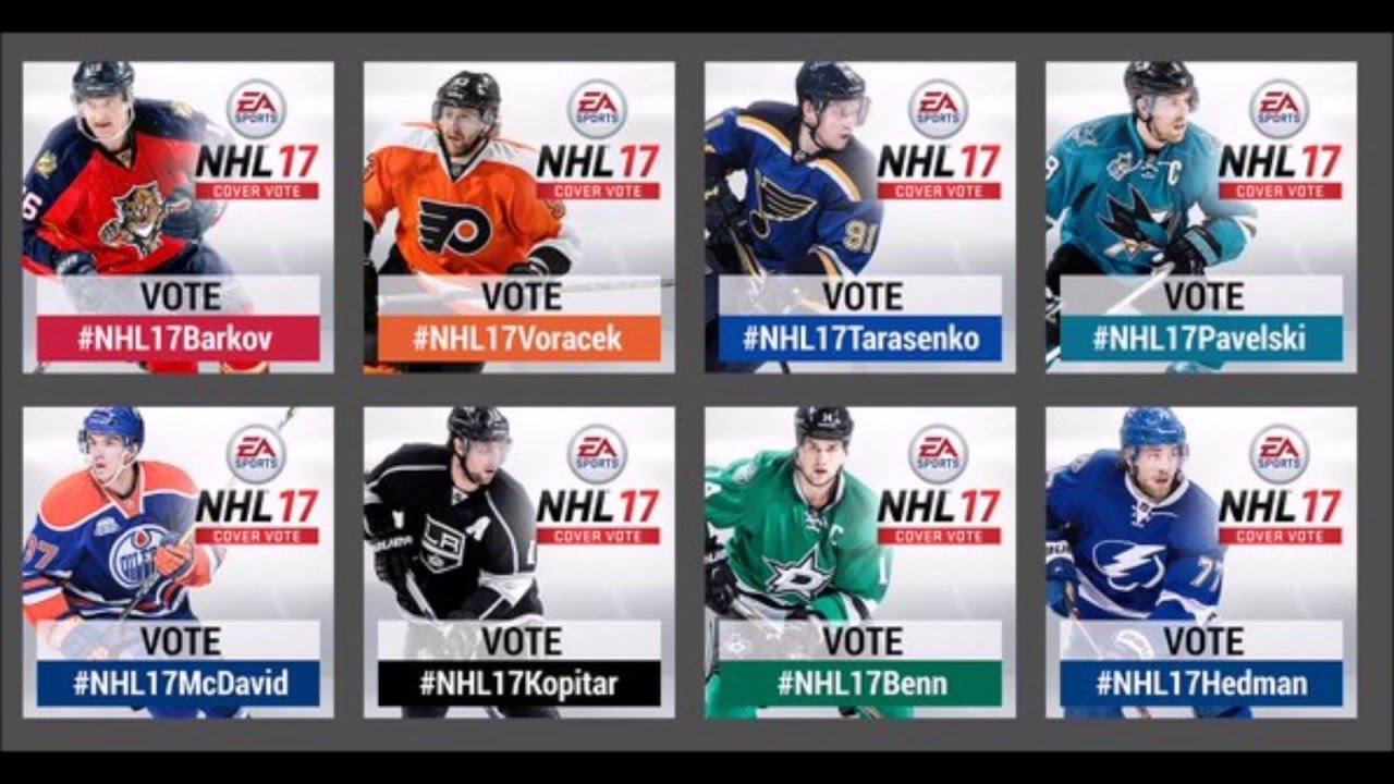NHL 17 Trailer With Screenshots, Cover Vote Thoughts and Opinions YouTube