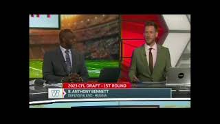Anthony Bennett  DL -  selected 8th overall 2023 CFL Draft 02 May 23
