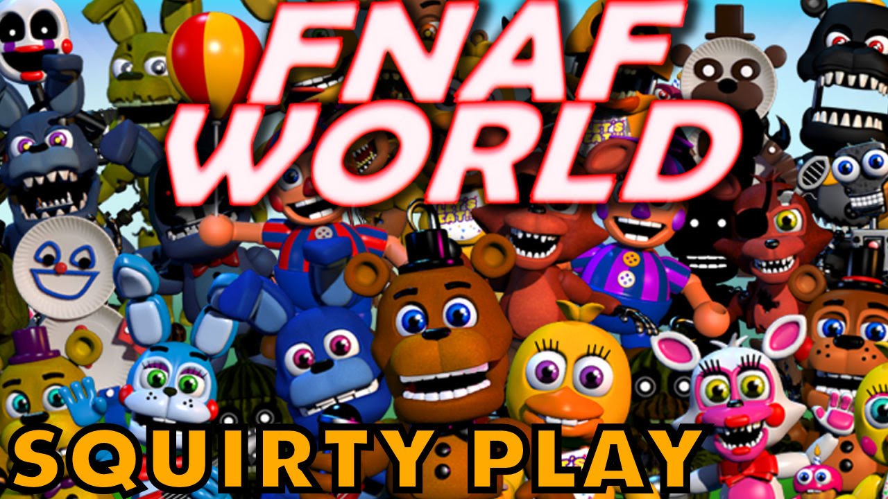 FNAF World FULL GAME FNaF World v.0.124 (Five Nights at Freddy's spin-off)  - download