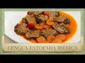 LENGUA ESTOFADA ✅ LENGUA guisada de CERDO IBÉRICO 🎁 LENGUA EN SALSA paso a paso (receta 2021) 🇪🇸