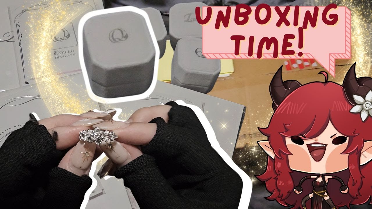 UNBOXING TIME! - Are these silver wedding rings any good? [ Love and Deepspace ]