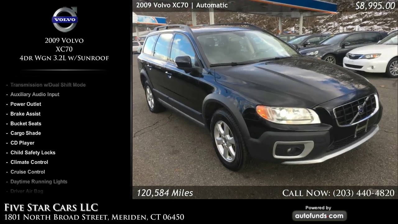 Used 2009 Volvo XC70 | Five Star Cars LLC, Meriden, CT - SOLD