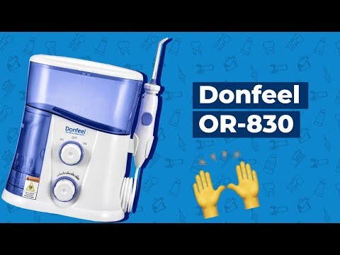 Ирригатор Donfeel OR-830 видео