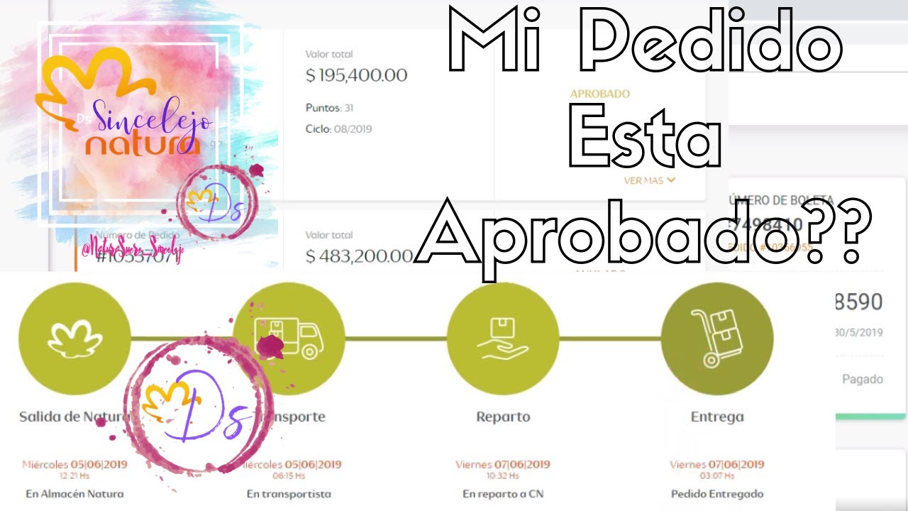 Como Verificar Que El Pedido Quedo Aprobado, Mediante Plataforma Natura Mi  Negocio Natura 