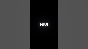 Miui 12.5 new boot animation with sound.