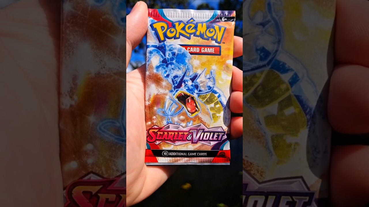 Scarlet & Violet Base Set Pokemon Card Opening in the Wild! 🍃