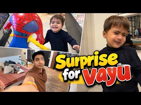 Finally vayu ke liye nayi car aagyi surprise de diya isko|| Ajju0008
