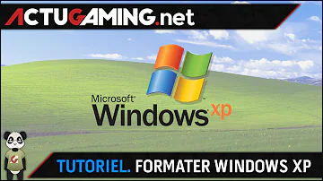 Comment formater un disque dur pour installer Windows XP ?