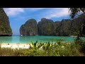 10 minutes of Maya Bay, Phi Phi islands, Thailand (2024) (4K) The beach movie - Koh Phi Phi Lee