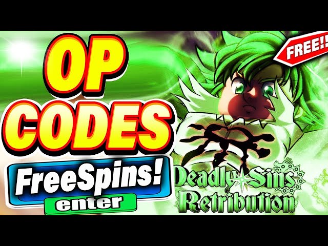 Deadly Sins Retribution codes in Roblox: Free spins and experience  (September 2022)