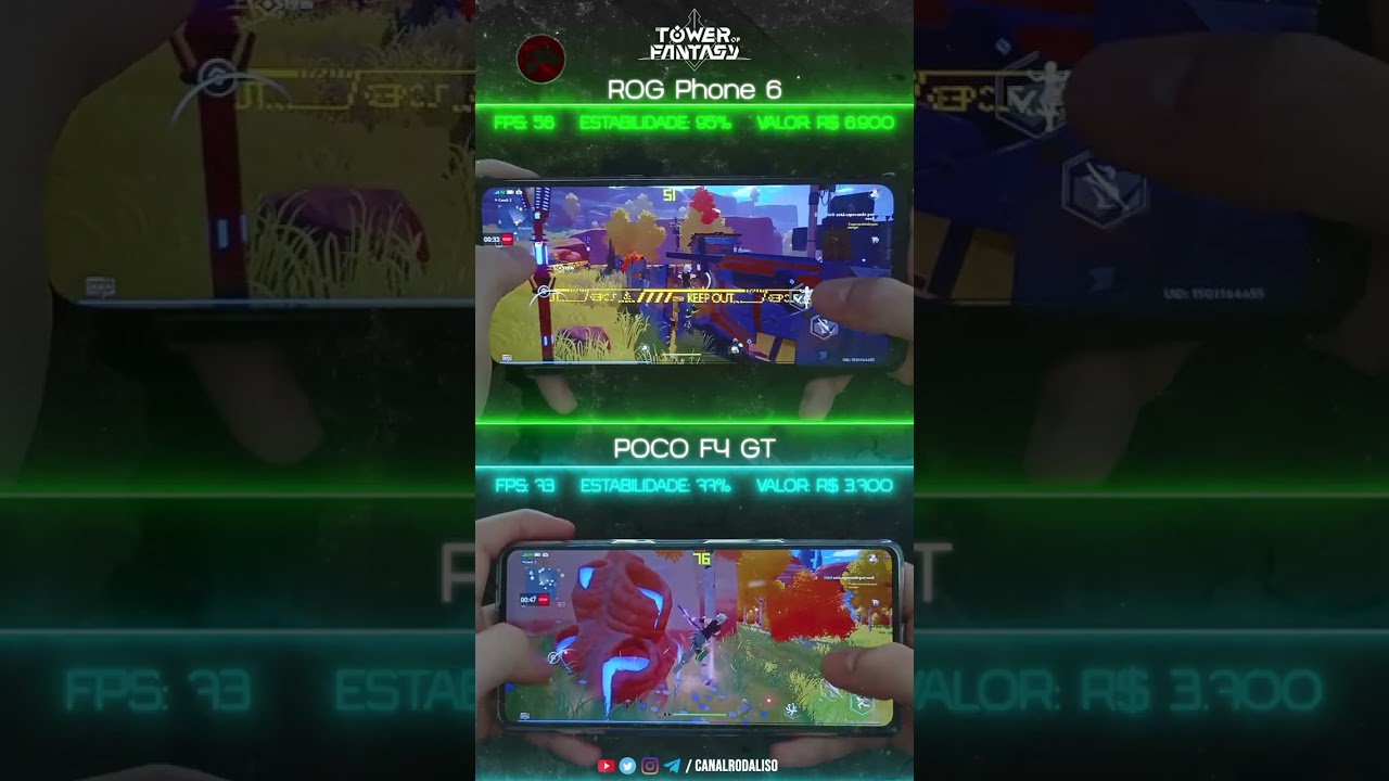 ROG PHONE 6   Tower of Fantasy #gamer #toweroffantasy #mobile