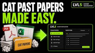 Practising CAT Past Papers Just Got MUCH Easier | LVL5 Exam Navigator screenshot 3
