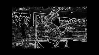 Tiffany Stratton - Middle Rope-Positioned Running Hip Attack (With Taunt)
