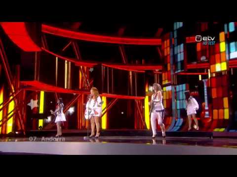 Eurovision 2009 Andorra - Susanne Georgi - La Teva Decisio / Get A Life HD