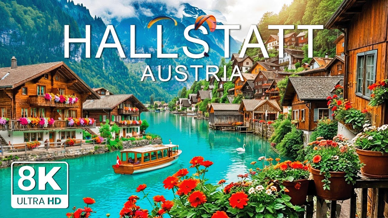 Hallstatt Village, Austria 8K: Discover the Most Beautiful Lakeside Town in Europe