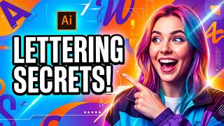 letter poster design in illustrator  Adobe illustrator tutorial