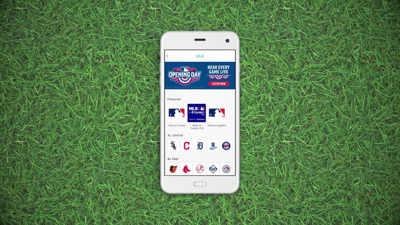 MLB on TuneIn