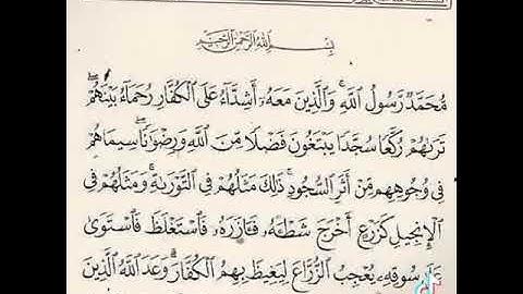 الآية التي جمعت كل الحروف