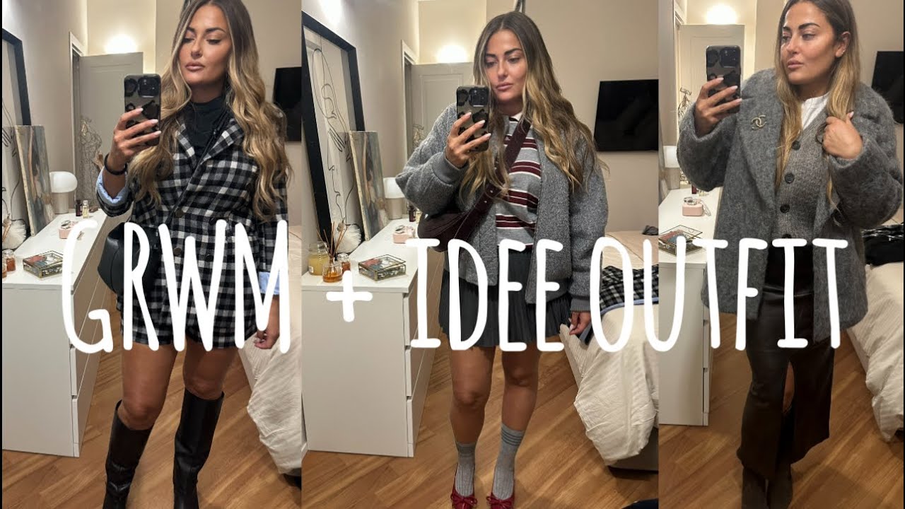 GRWM, Idee Outfit Autunno Inverno e riordino il cambio di stagione 