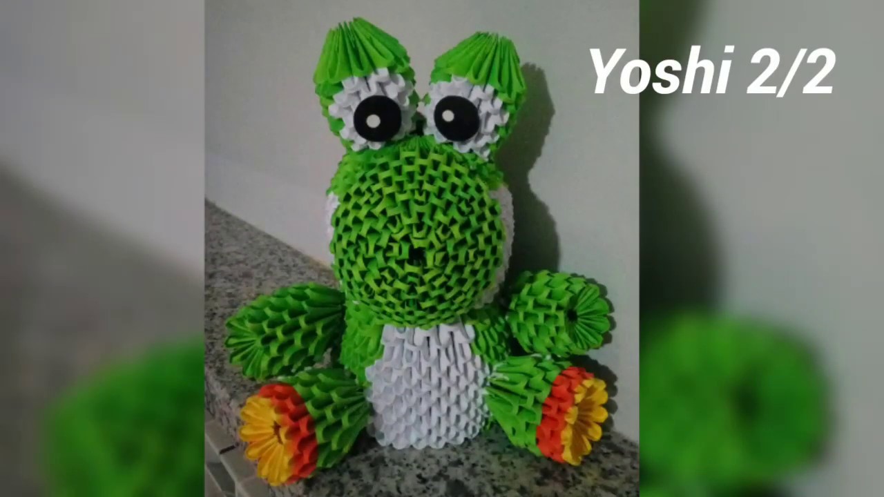 17 19 Origami 3d Tutorial Fotografico Yoshi 1 2 Youtube 17 19 Origami 3d Tutorial Fotografico Yoshi 1 2 Youtube
