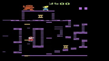 ATARI 2600 Donkey Kong Missing Level LEVELS GLITCHES Donkey Kong Hack 2005 Fred Quimby HOMEBREW