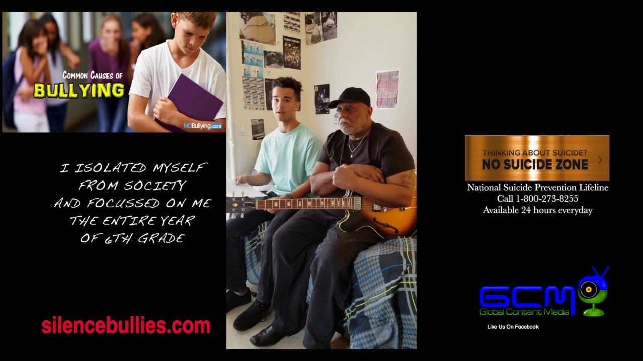 Global Content Media 's "Stop Bullying Campaign"  Carlos & Morgan Johnson