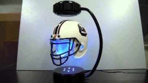 magnetic helmet floating display stand