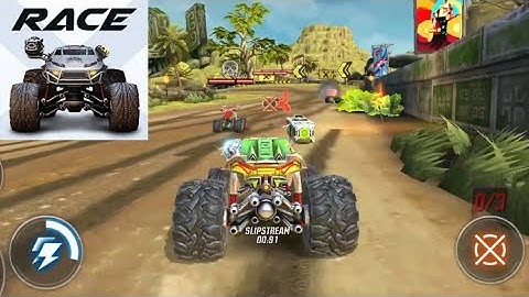 RACE: Rocket Arena Car Extreme - Gameplay Walkthrough Part 1 (Android, iOS)