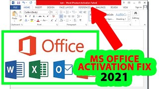 microsoft office activation failed fix  2021 without product key solved │tech vitamins