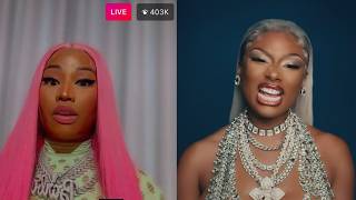 Nicki Minaj Warns Megan Thee Stallion After 'Hiss' Diss Track... 