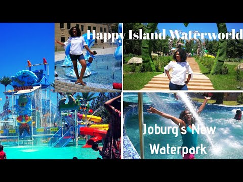 Happy island Waterworld | New Waterpark in Joburg | honest review|South African Youtuber