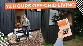 72 hours in off-grid in a log cabin | VLOG (16)