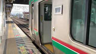 JR東日本 磐越西線 E721系 郡山発車！(4両)