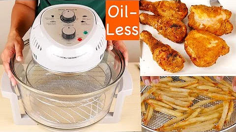 BIG BOSS 1300-Watt Oil-Less Fryer, 16-Quart Review