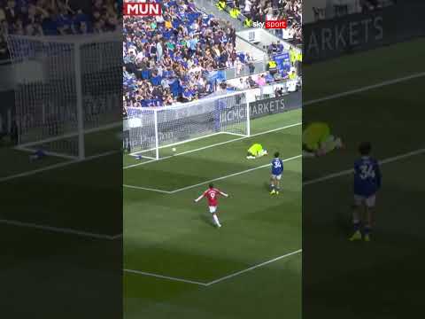 Bryan Mbeumo porta avanti il Manchester United in casa dell'Everton