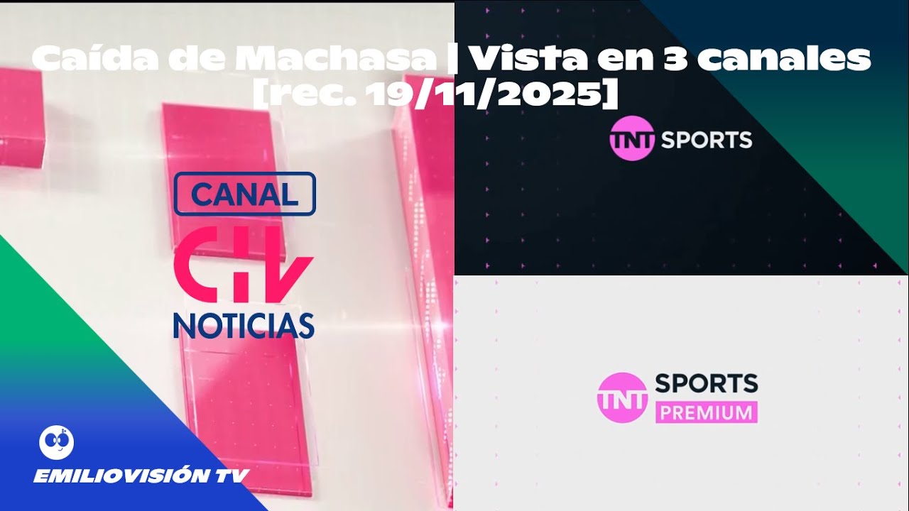 Caída de Machasa | Vista en 3 canales [rec. 18/11/2025] - YouTube