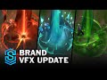 Brand Visual Effect Update Comparison - All Affected Skins | League Of Legends | Visual Rework